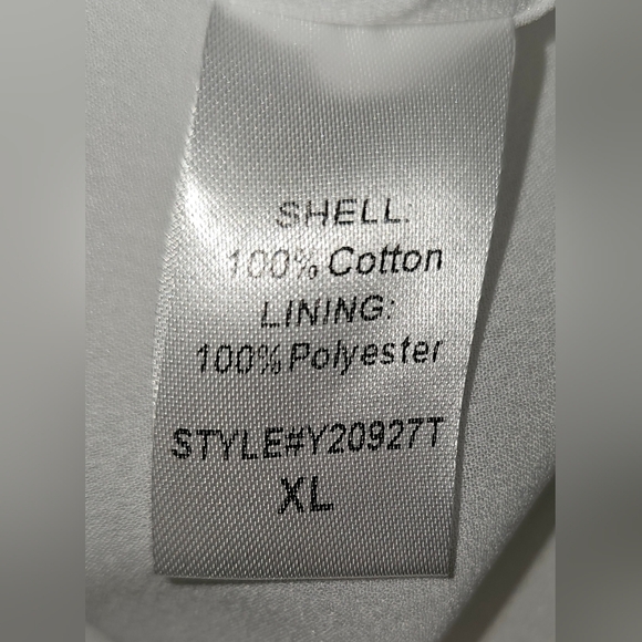 Tuckernuck Pomander Place Morgan White Ruffle Tiered Dress Cotton Lined Sz XL - Picture 14 of 15